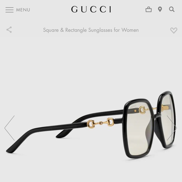 GUCCI Square Frame Sunglasses - Picture 3 of 12